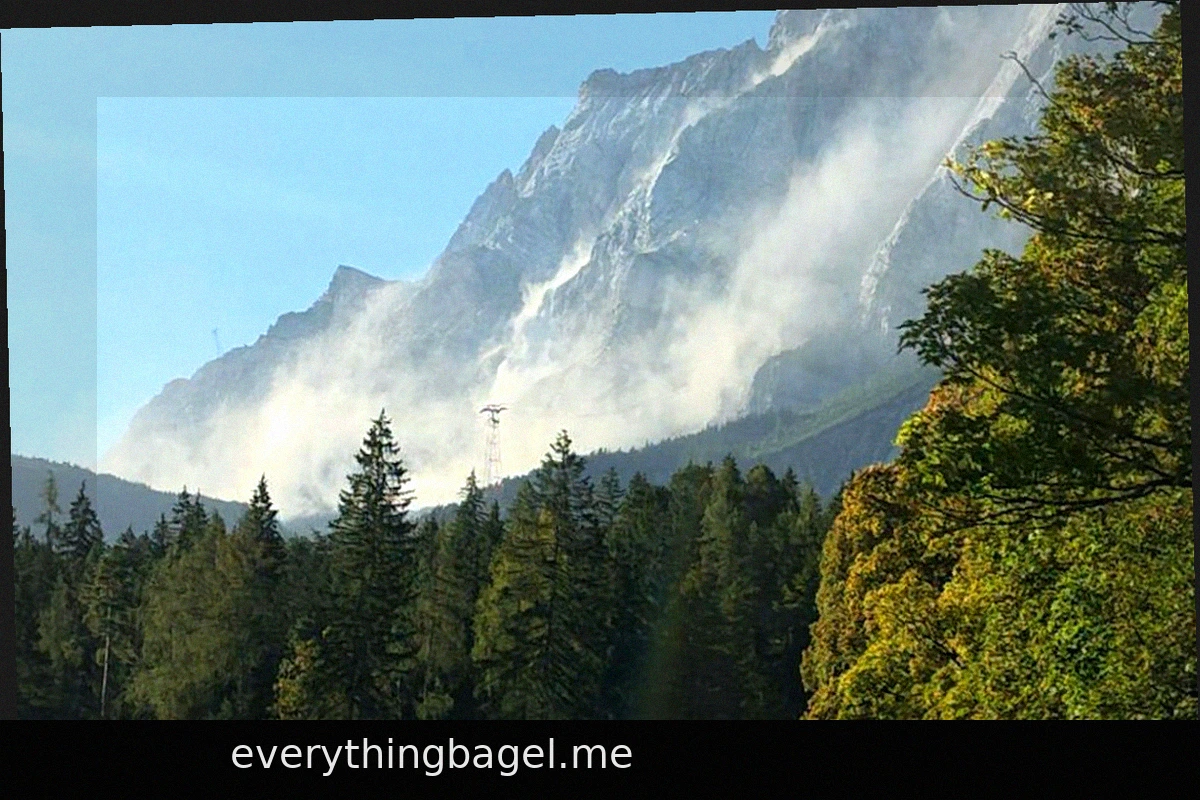 Zugspitze Rockfall: New Insights on Germany's Highest Peak