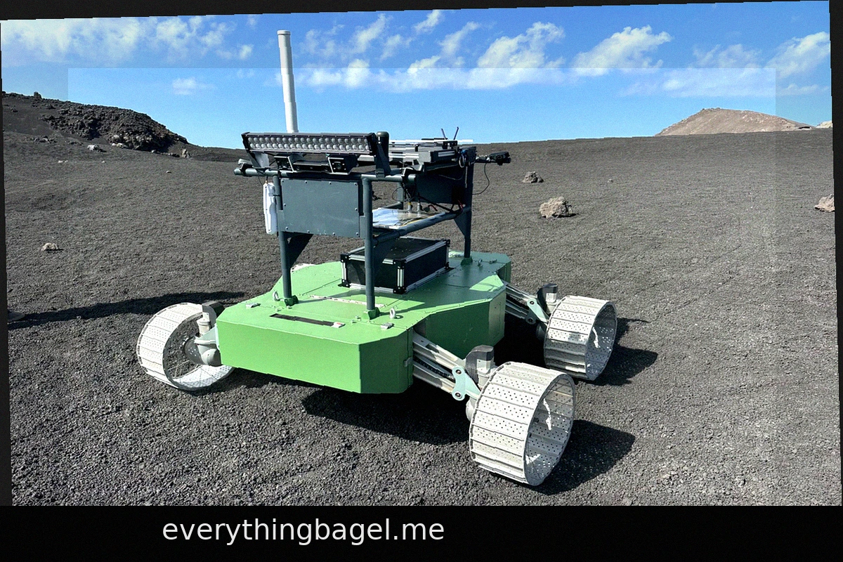 Italian Rover ETNA Completes Etna Tests for Future Lunar Missions